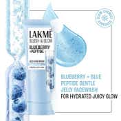 Lakme Blush & Glow Blueberry + Peptide Jelly Face Wash (150 g)