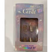 Gush Beauty Nailed It Reusable Luxury Press On Nails With Application Kit - People Pleaser (24 pcs)