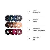 Bronson Professional Hair Scrunchies - Multi-Color (10 Pcs)
