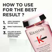 KERASTASE Genesis Hydra-fortifiant Anti-Hair Fall Shampoo for Normal To Oily Hair (250 ml)