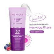 Aqualogica Illuminate+ Dewy Lightweight Sunscreen Gel SPF 50+ PA++++ for All Skin Types (80 g)