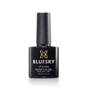 BLUESKY Soft Gel Tips Kit with Strong Adhesive - Stiletto Nails (3 pcs)