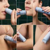 Zlade Summer Vacay 2-in-1 Rechargeable Bikini Trimmer & Face Shaver for Women