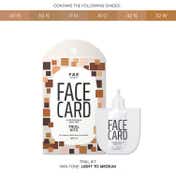FAE BEAUTY Face Card 4-in-1 Super Serum Skin Tint Trial Kit, Shade - Light to Medium (6 pcs)