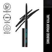 Lakme 9 to 5 Eyeconic Kajal Waterproof Smudgeproof Lasts 24 Hrs - Sparkling Black (0.35 g)