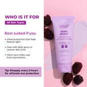 Conscious Chemist Berry Bright SunscreenSpf 50 Pa ++++Uva-UvbNiacinamide & Berry Extract (50ml)