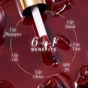 Ras Luxury Skincare Super Plump Lip Oil Gloss - Black Cherry Glow (9 ml)