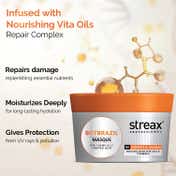 Streax Professional Botbrazil Nourishing Hair Masque (200 ml) Repairs & Hydrates Damaged Hair