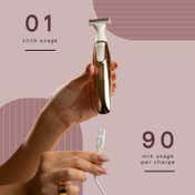 WINSTON Electric Cordless 3 In 1 Body Bikini Eyebrow Trimmer Shaver 42W - Silver (1 pc)