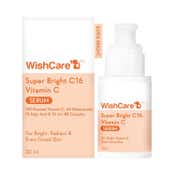 WishCare Super Bright C16 Vitamin C Face Serum for Glowing Skin Reduces Pigmentation (30 ml)