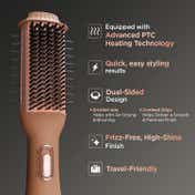 BBlunt Wet-To-Dry Air Smoothening Brush with AirTouch Smoothening Technology