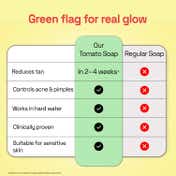 Soulflower Detan Bright Tomato Soap for Tan Removal & Moisturizer (100 g)