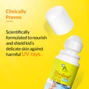 Fixderma Shadow Kids Roll On Sunscreen for SPF 50 with Golden Seaweed and Phytosterol (30 g)