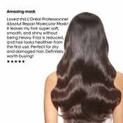 L'OREAL PROFESSIONNEL Absolut Repair Molecular Deep Repairing Cream Mask For Very Damaged Hair (250 ml)