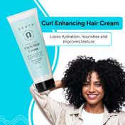 Arata Curl Cream For Curly Frizzy and Dry Hair Moisturises and Hydrates Curls (50 ml)