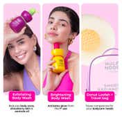 Foxtale Hula Hoop Smooth Radiance Kit Exfoliating Body Wash + Brightening Body Wash (4 pcs)