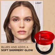 L'Oreal Paris Infallible 24H Power Glow Finishing Powder - Light (9.5 g)