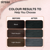 Streax Gel Hair Color for Women - Natural Black 1 (150 ml)