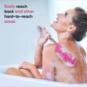 VEGA Luxury Long Handle Bath Brush for Men & Women Body Scrubber for Dead Skin Exfoliator (BA-1/2N)