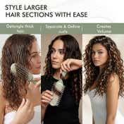 Ikonic Me Curly Brush IKM-3019 - Jade Green