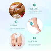 VGR V-812 Electric Callus Remover for Feet 100-Minute Runtime 2 Speed Settings IPX6 Waterproof