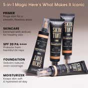 Insight Cosmetics Skin Tint 5In1 Multifunctional Serum Foundation - Filter Coffee (30 g)