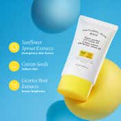 The Face Shop Perfect Sunscreen SPF 50+ PA++++ : Korean Sun Protector, Tinted for Tone Up (45ml)