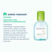 Bioderma Sebium H2O Cleansing Water Makeup Remover for Combination to Oily Skin (100ml)