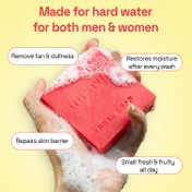Soulflower Detan Bright Tomato Soap for Tan Removal & Moisturizer (100 g)