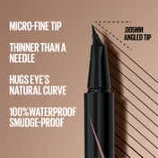 Maybelline New York Nano Sculpt Pen Eyeliner - Laser Black (0.6 ml)