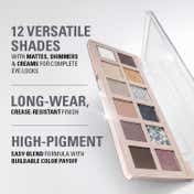 Makeup Revolution The Icon Palette - Smokey Icon Grunge (8.4 g)