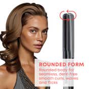 Alan Truman Glazed Mirror Titanium Styler