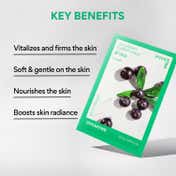 Innisfree Acai Berry Cream Energy Mask – Revives & Smooths Skin (22 ml)