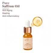 BiE Halo Saffron Face Oil - Brightens Skin,Targets Pigmentation & Wrinkles (10 ml)