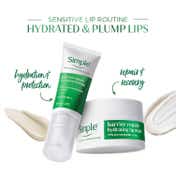 Simple Barrier Repair+ Hydrating Lip Mask with 10% Pro-Ceramides for Dry Sensitive Lips (12 g)