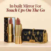 LoveChild Masaba Batua Pocket Lipstick Rich Satin Finish - Chai Khari (4 g)