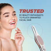 Vega Tweezer with Stainless Steel Square Tip, Rubber Grip for Women & Men (TW-04)