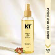 KT Professional Liquid Silk Serum with Keratin, Argan & Almond Oil (125 ml)