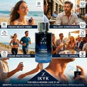 IKYK Aqqua Amber Eau De Parfum Unisex Perfume (100 ml)