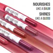 Lakme 9To5 Hya Glam Plump+Shine Clickstick, Hyaluronic Acid & Ceramides - Main Character Pink (2.1 g)