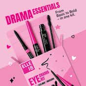 Elle 18 Eye Drama Makeup Kit - Black (3 pcs)