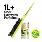 Moxie Beauty The Headliner Wax Stick & Hair Finishing Brush Duo