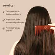 Sacred Grove Wide Tooth Wooden Comb Handmade In India