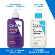 CeraVe Brightening Vitamin C Face Wash For Dull & Uneven Skin, Reduces Dark Spots (236 ml)