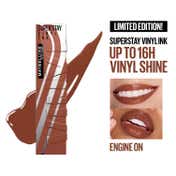 Maybelline New York Super Stay Vinyl Ink Liquid Lipstick, High Shine Racing - Engine On (4.2 ml)