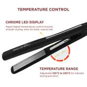 Ikonic Professional Slim Titanium Crimper 2.0 - Black (1 pc)