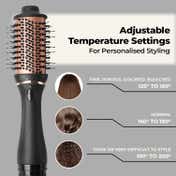 Winston 4-In-1 Hair Styling Blow Brush - Grey
