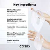 COSRX Advanced Snail Mucin Glass Glow Hydrogel Mask (3 pcs)
