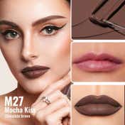 Oulac Kissproof Liquid Matte Lipstick - M27 Mocha Kiss (4.5 ml)