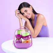 Foxtale Hula Hoop Silk Skin Kit Exfoliating Body Wash + Exfoliating Body Scrub (4 pcs)